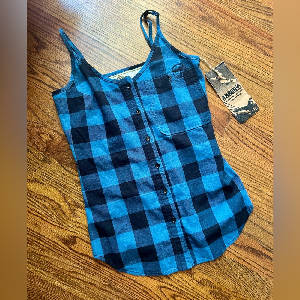 Arbor Button Down Tank Top